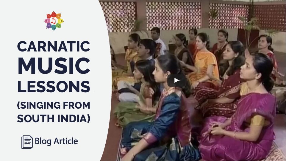 Carnatic Music Lessons Singing South India