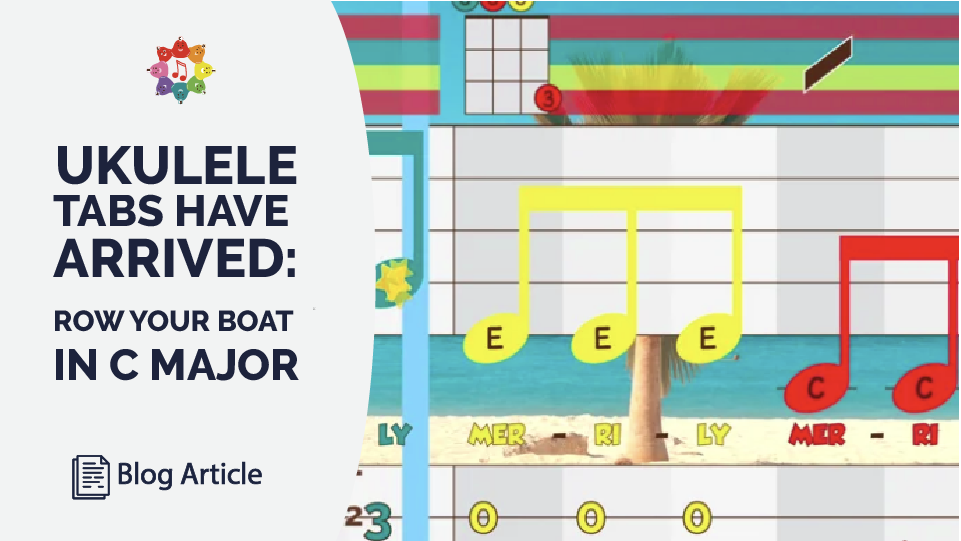 New Free Video Ukulele Tabs Have Arrived W Row Your Boat In C Major