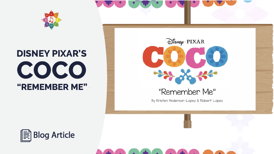 Remember Me From Disney Pixars Coco