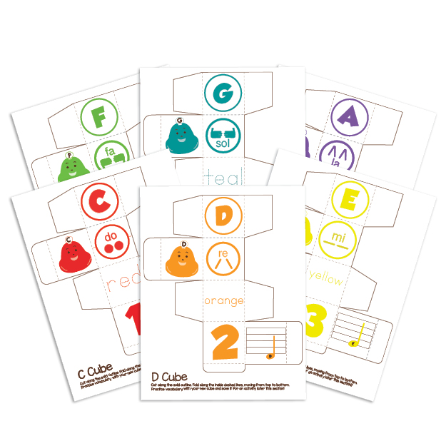 Prodigies Note Cubes