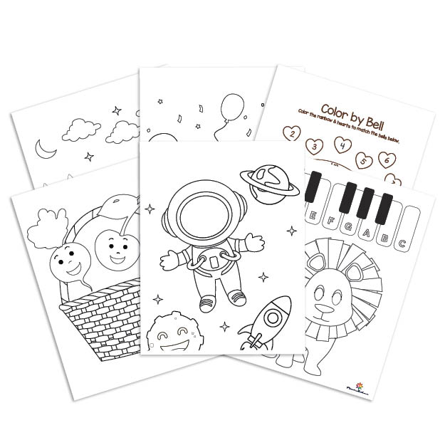 Prodigies Coloring Pack