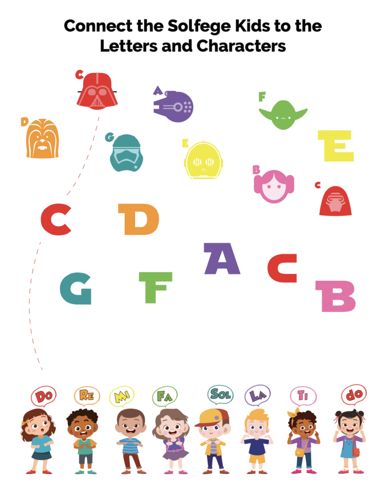 Solfege Star Wars Matching