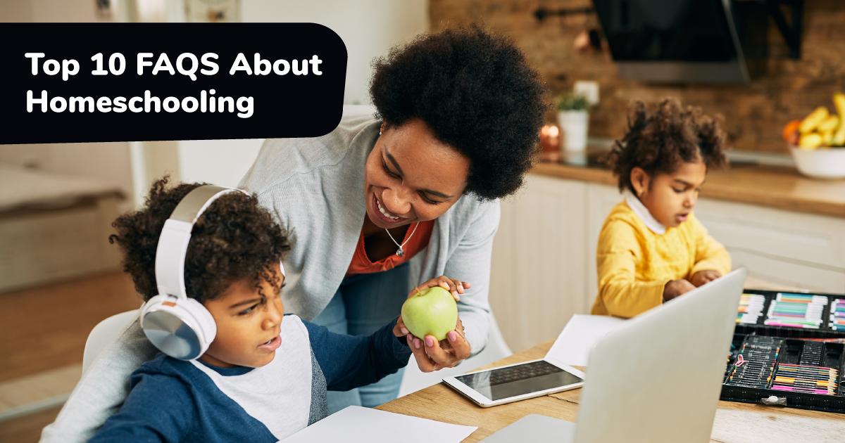 Top 10 Homeschool Blog Cover