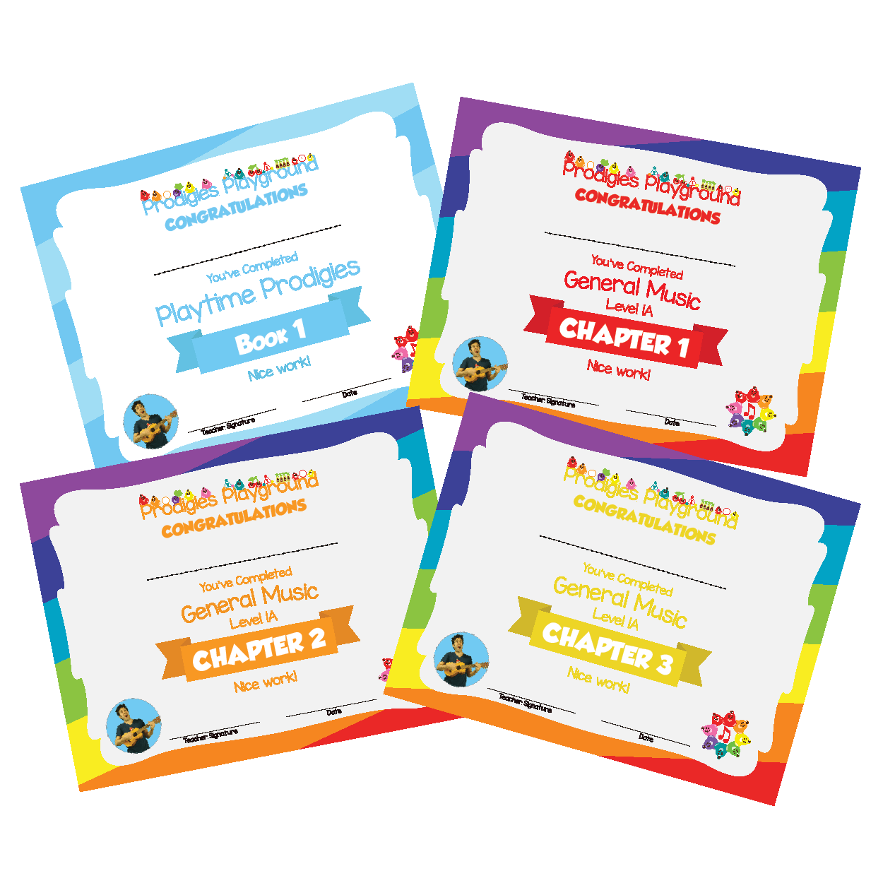 Prodigies Certificates